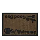 Коврик придверный Borghouse Welcome to good day 40x60 см