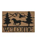 Коврик придверный Borghouse Horse 40x60 см