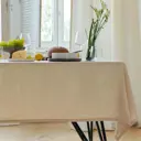 Скатерть на стол Этель ECO квадратная 136x180 см цвет молочный