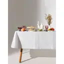 Скатерть на стол Этель Geometry квадратная 150x220 см цвет белый