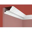 Плинтус Cosca décor 00-00087940 на стену и потолок полистирол белый 2000x100x100 мм 1 шт