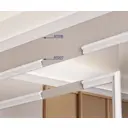 Плинтус Cosca 00-00073803 на стену и потолок полистирол белый 2000x35x35 мм 1 шт