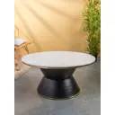 Журнальный столик круглый Сима-ленд 92x69x44 см разноцветный