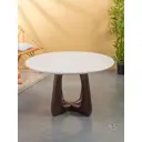 Журнальный столик круглый Сима-ленд 76x76x43 см разноцветный