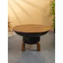 Журнальный столик круглый Сима-ленд 76x76x44.5 см разноцветный