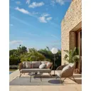 Диван садовый La Forma Branzie 068904 180x90x77 см коричневый