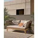 Диван садовый La Forma Bellano 052570 176x80x70 см эвкалипт серый