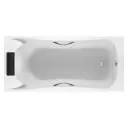 Ванна Roca BeCool 180x80 акриловая прямоугольная цвет белый