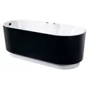 Ванна Orans BT-NL601- FTSI Black 175x75 акриловая Овальная цвет белый