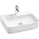 Раковина накладная Ceramicanova aura CN2001 61см цвет белый