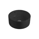 Раковина накладная Santiline SL-1057MB 41.5см цвет черный