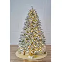 Ель новогодняя искусственная Max Christmas Версальская заснеженная с подсветкой 270 см