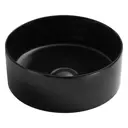 Раковина накладная Ceramicanova Element CN6032MB 38.5см цвет черный