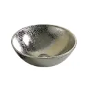 Раковина накладная Ceramalux 7226SS 41x41 цвет Серебристый