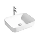 Раковина накладная Sintesi SIN-LVB-APP-409 50см цвет белый