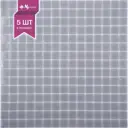 Мозаика стеклянная Nsmosaic Gd03 NS00GS0106 32.7x32.7см цвет серый/серебристый