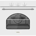 Духовой шкаф Simfer B6EW18017 59.5х59.5х56.5 см цвет белый