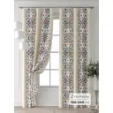 Комплект штор Comfy way Форнерс - 316 - 240 см CW709316240-240 на шторной ленте 240x150 см цвет бежевый