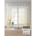 Комплект штор Comfy way Лагрос - 45 - 160 см CW915045160-160 на шторной ленте 160x150 см цвет белый