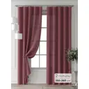 Комплект штор Comfy way Форнерс - 721 - 260 см CW709721260-260 на шторной ленте 260x150 см цвет красный