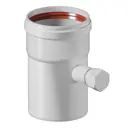 Комплект дымохода коаксильный Okseler D80 125x145 мм оцинкованная сталь oks00073