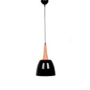 Светильник подвесной LUMINA DECO Derby LDP 7901 BK 1 лампа 3 м² цвет черный