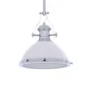 Светильник подвесной LUMINA DECO Ettore LDP 710-300 WT 1 лампа 3 м² цвет белый