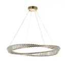 Светильник подвесной светодиодный Lumina deco 6027 Ldp 6027-800 gd нейтральный белый свет цвет хром