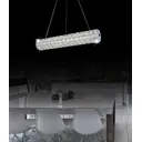 Люстра подвесная светодиодная LUMINA DECO DDP 630-800 Faradonne 32 м² нейтральный белый свет цвет хром