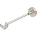 Держатель для однорядной штанги металл цвет хром 19.5 см