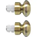 Наконечник Кэп металл цвет золото антик 3 см 2 шт.