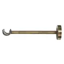 Держатель для однорядной штанги металл цвет золото антик 19.5 см