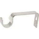 Держатель для однорядной штанги металл цвет хром 9.7 см