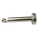 Держатель для однорядной штанги металл цвет никель 14.5 см