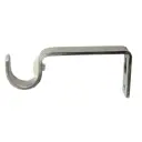 Держатель для однорядной штанги металл цвет никель 10 см