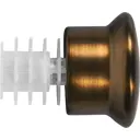 Наконечник Круг металл цвет античная медь 2.5 см 2 шт.