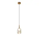 Светильник подвесной светодиодный Mantra Andromeda 8931+8944 2 м² теплый белый свет цвет золотой/бронзовый