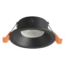 Светильник точечный встраиваемый Crystal lux Clt 080 Clt 080c1 bl под отверстие 80 мм GU10 цвет черный