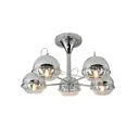 Люстра потолочная Lumina deco Veroni Lmd_ldc_1029-5_chr 5 ламп 7 м² цвет хром