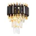 Настенный светильник Lampit Rivo Lmd_tw_3002_gd цвет белый/черный