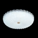 Светильник потолочный светодиодный Crystal lux Solaris с пультом управления 14 м² регулируемый белый свет цвет золото/прозрачный