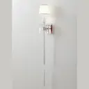 Настенный светильник Crystal lux Princess Cu_2760_401 цвет хром/белый/прозрачный