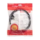 Шнур сетевой Rexant 11-1330 с заземлением без выключателя 16 A 5 м цвет черный