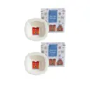 Новогодний набор салатников Myatashop Snow Town 12см 2шт в подарочной упаковке