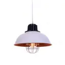 Светильник подвесной Lumina deco Fuko Ldp 6859 wt 1 лампа 2 м² цвет белый/серый