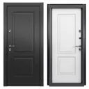 Входная дверь Torex Грата-3 правый 205x88см цвет графит/КТ белый