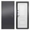Входная дверь Torex Грата-4 левый 205x88см цвет графит/КТ белый