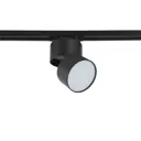 Трековый светильник спот светодиодный Crystal lux CLT 0.31 130 BL Clt 0.31 130 bl 12 Вт однофазный нейтральный белый свет цвет черный