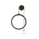Настенный светильник светодиодный Crystal lux Corida CORIDA AP25W LED BLACK/GOLD нейтральный белый свет цвет черный