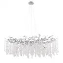 Люстра подвесная Arte Milano-1 23110.1200.18.g9.d cr 18 ламп 36 м² цвет хром